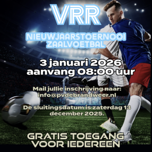 3 januari 2026 - VRR NIEUWJAARSTOERNOOI