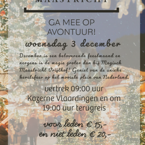 3 December - Kerstmarkt Maastricht