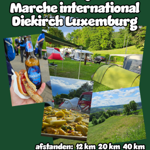 13 t/m 16 juni - Marche international in Diekirch Luxemburg